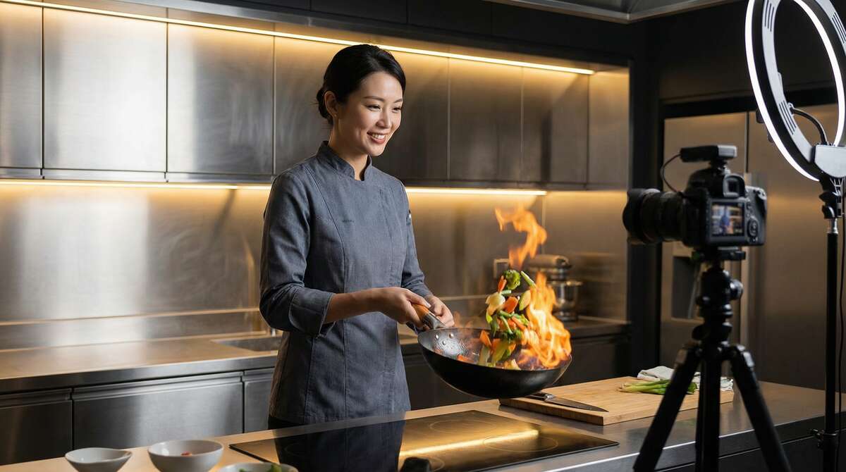 小黄书美食视频制作